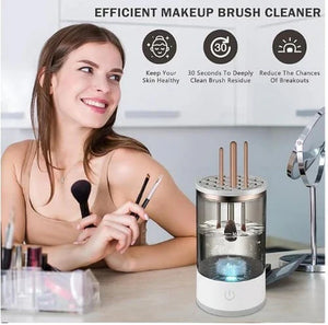 LIMPIADOR DE BROCHAS ELECTRICO , PARA MAQUILLAJE SHOPPEDI2